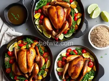 Honey Spiced Roasted Chicken