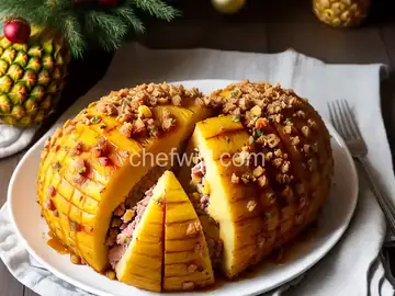 Honeydear's Holiday Pineapple Baked Ham