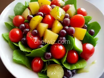 Honeydew-Grape Tomato Salad