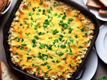 Hot Artichoke and Crab Dip