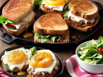 Hot Brown Turkey Sandwiches