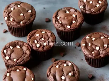 Hot Chocolate Brownie Cups