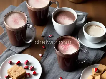 Hot Chocolate with Peppermint Schnapps