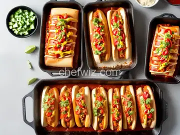 Hot Dog Enchiladas