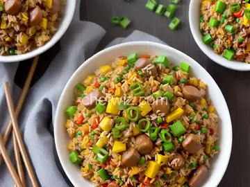 Hot Dog Fried Rice