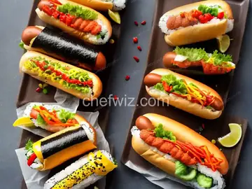 Hot Dog Sushi