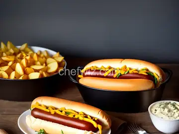 Hot Dog a la Potato