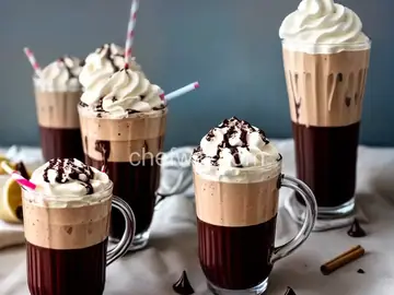 Hot Fudge Milkshakes