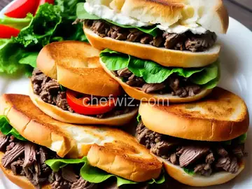 Hot Hawaiian Beef Sandwiches
