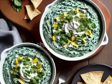 Hot Mexican Spinach Dip