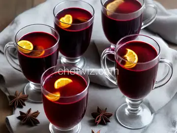 Hot Spiced Christmas Wine