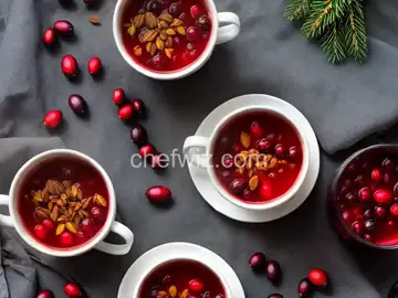 Hot Spiced Cranberry Cider