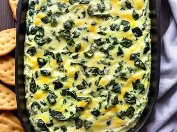 Hot Spinach and Artichoke Dip