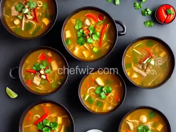 Hot and Sour Thai Soup: Tom Yum Goong