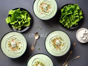 Hot or Cold Creamy Lettuce Soup Recipe