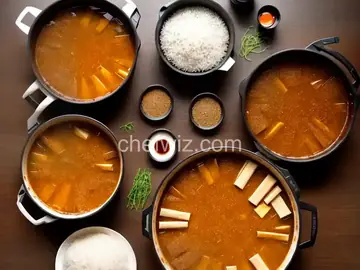 Hotpot with Kiritanpo Rice Sticks (w/ Instructions to Make Kiritanpo)