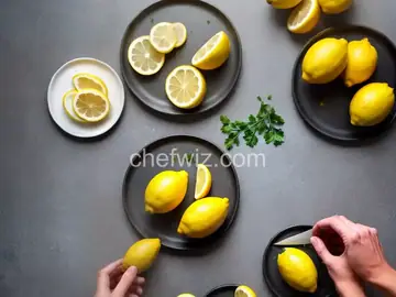 How To Cut Lemon Wedges
