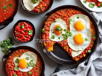 Huevos Rancheros With Broiled Tomato Salsa Recipe