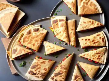 Hummus Quesadillas!