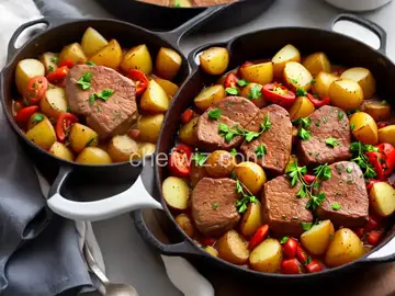 Hungarian Pork and Potatoes