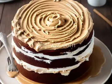 Ice Box Cafe Peanut Butter Ice Cream Cake
