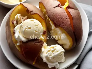Ice Cream Baked Potato