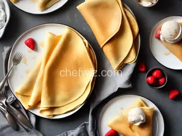 Ice Cream Crepes