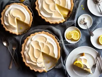 Icebox Lemon Pie With Meringue