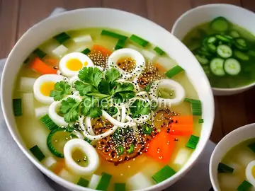 Icy-Cold Korean Cucumber Soup (Oi Naengguk) Recipe