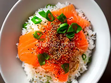Ikura Don (Japanese Rice Bowl With Salmon Roe) Recipe