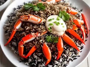 Imitation Crab and Wild Rice