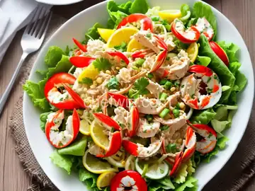 Imitation Crabmeat Salad