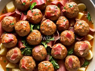 Ina Garten's Turkey, Sausage, and Prosciutto Meatballs Recipe