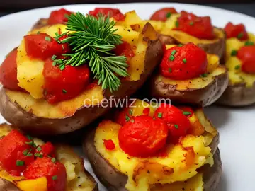 Incredible Red Smashed Potatoes