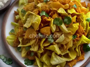 Indian Fried Cabbage