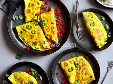 Indian Masala Omelet Recipe
