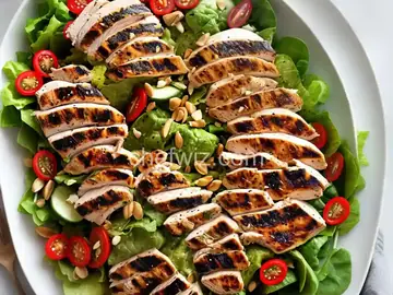 Indian-Style Grilled Chicken Salad