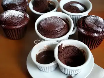 Individual Chocolate Souffles