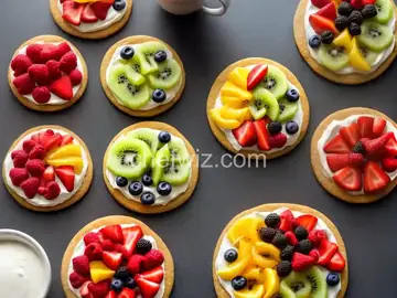 Individual Fruit Pizzas