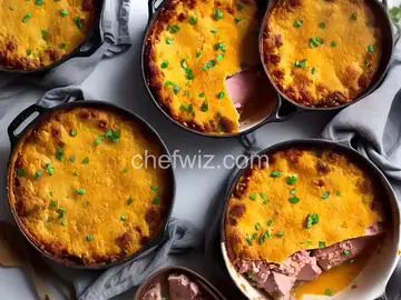 Individual Ham Casseroles
