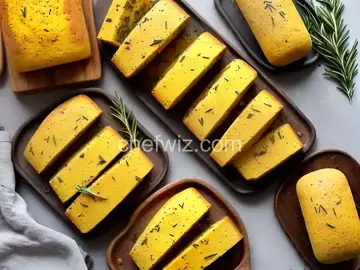 Individual Rosemary Polenta Loaves Recipe