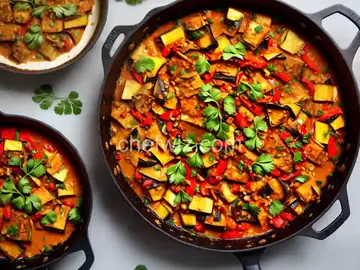 Indonesian Ratatouille with Tempeh