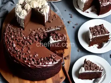 Inside-Out German Chocolate Cake