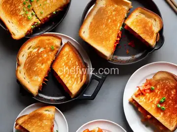 Inside-Out Kimchi Grilled Cheese