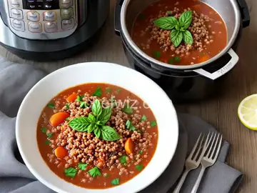 Instant Pot Buckwheat Minestra