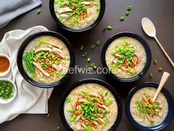 Instant Pot® Chicken Congee (Chinese Rice Porridge)