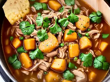 Instant Pot Chicken Posole Verde