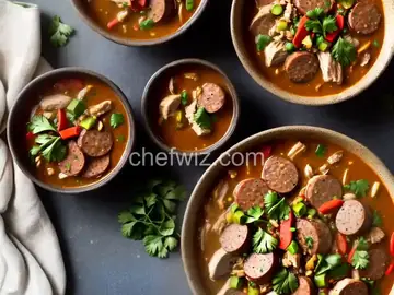Instant Pot Chicken and Sausage Gumbo