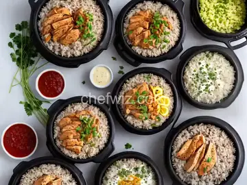 Instant Pot® Chicken and Wild Rice Bowls