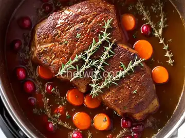Instant Pot® Cranberry-Thyme Pot Roast